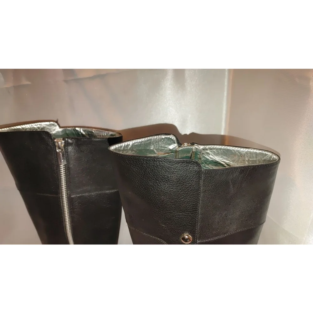 Michael Kors Leather Boots Size 9.5M